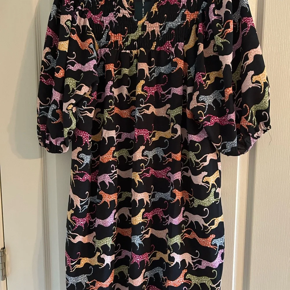 Michelle McDowell Animal Print Dress-NWT - Picture 1 of 5